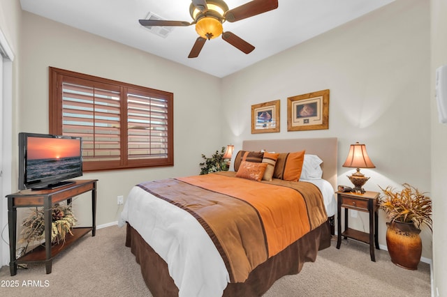 3214 N 138th Dr, Avondale, AZ 85392 - carpeted bedroom featuring baseboards and a ceiling fan