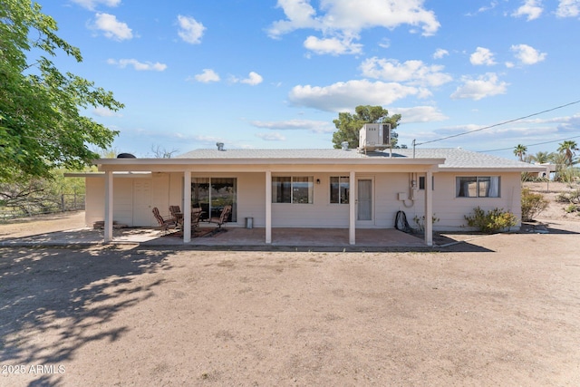 637 Chaparral Rd, Wickenburg, AZ 85390 - rear view of property with central air condition unit