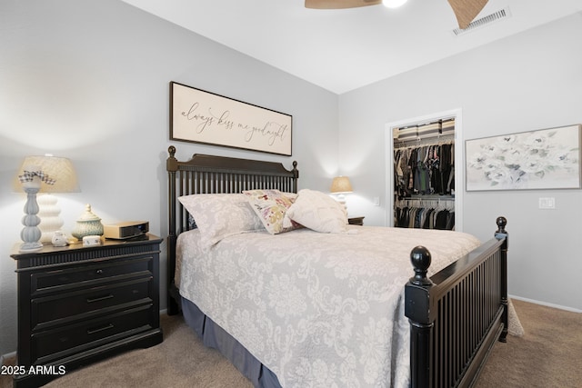15971 W Indigo Ln, Surprise, AZ 85374 - bedroom with carpet floors, a closet, and a spacious closet