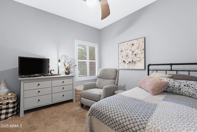 15971 W Indigo Ln, Surprise, AZ 85374 - bedroom featuring carpet floors and a ceiling fan