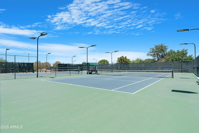 15971 W Indigo Ln, Surprise, AZ 85374 - view of tennis court with community basketball court