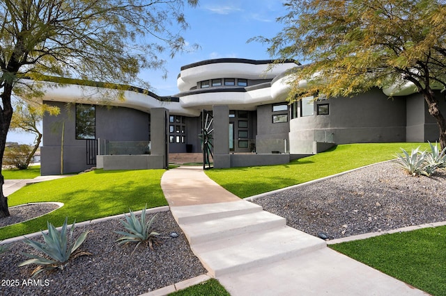 3282 E Palo Verde Dr, Paradise Valley, AZ 85253 - view of front of house with a front yard