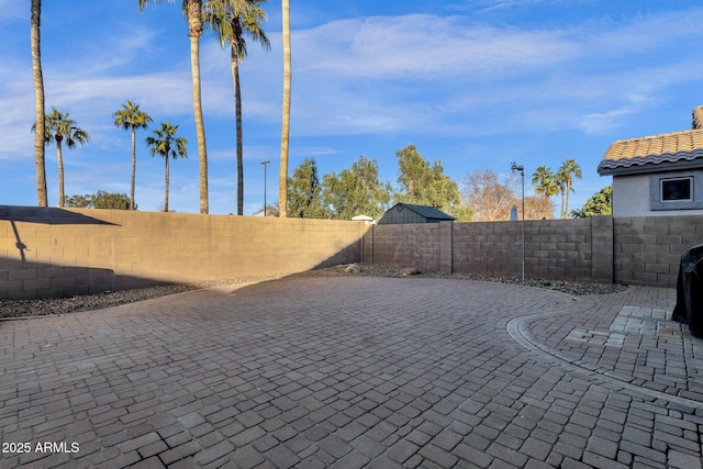 view of patio