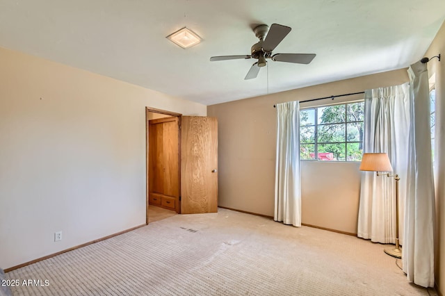 3944 E Oak St, Phoenix, AZ 85008 - carpeted empty room with ceiling fan and baseboards