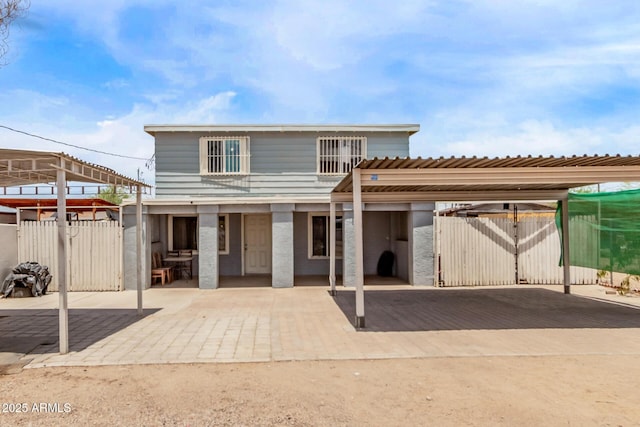 3702 W Sherman St, Phoenix, AZ 85009 - view of rear view of house