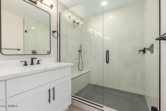 5441 E Wethersfield Rd, Scottsdale, AZ 85254 - full bathroom with a shower stall and vanity