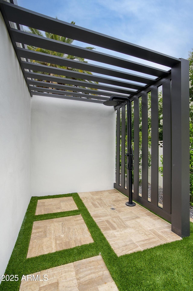 5441 E Wethersfield Rd, Scottsdale, AZ 85254 - exterior space with a pergola