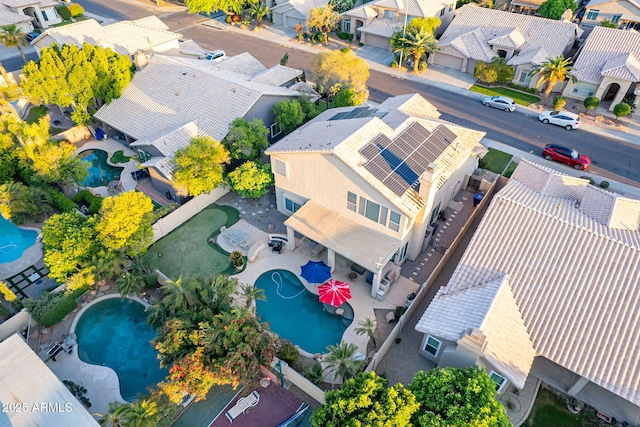 4554 W Detroit St, Chandler, AZ 85226 - bird's eye view featuring a residential view