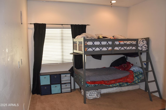 bedroom featuring carpet floors