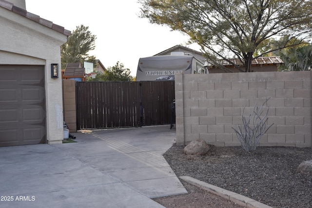 view of gate