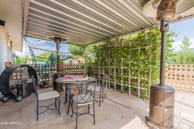 view of patio