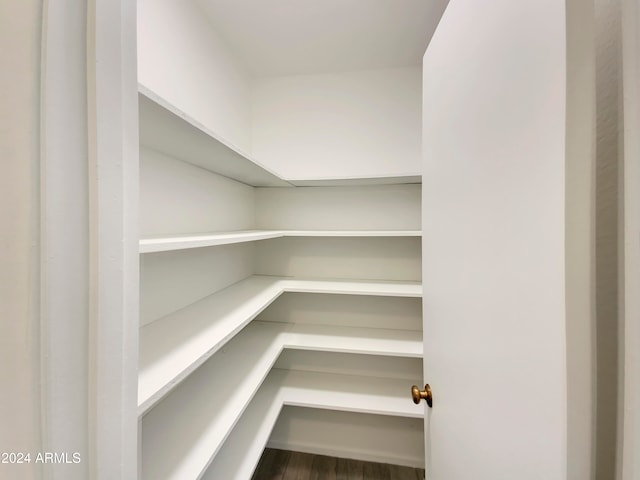 view of pantry