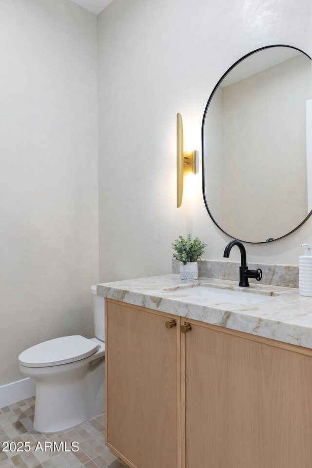 4301 E Sells Dr, Phoenix, AZ 85018 - bathroom featuring vanity and toilet