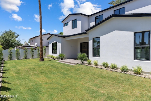 4301 E Sells Dr, Phoenix, AZ 85018 - rear view of house with stucco siding
