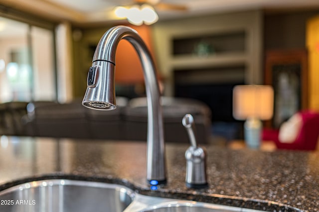 interior details with sink