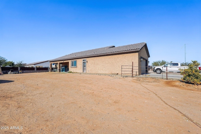 view of back of house