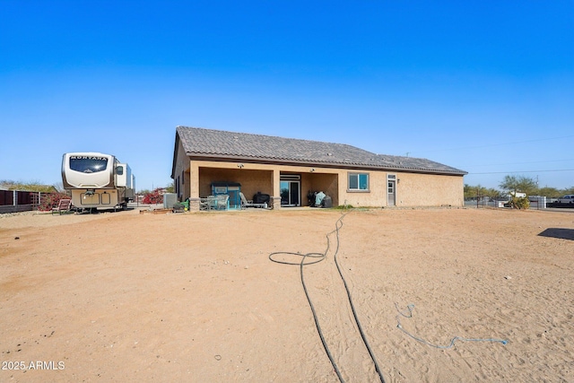 view of rear view of house