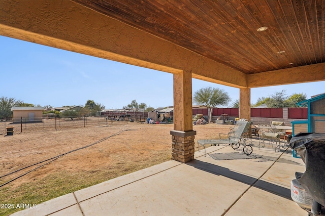 view of patio / terrace