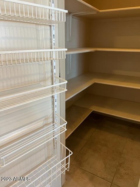 view of pantry