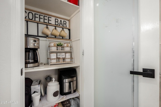 view of pantry