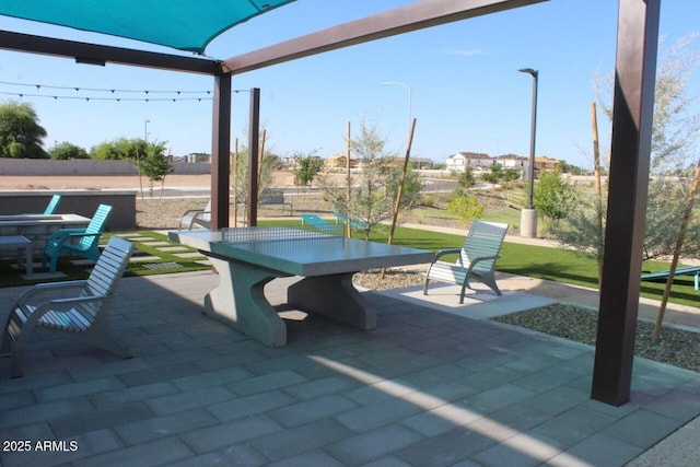 view of patio / terrace with outdoor dining area