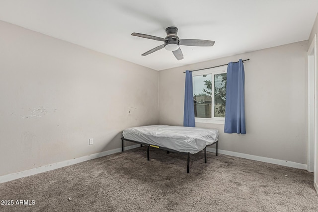 13039 N 19th Ave, Phoenix, AZ 85029 - carpeted bedroom with baseboards and a ceiling fan