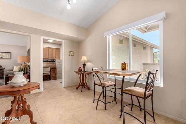 view of dining area
