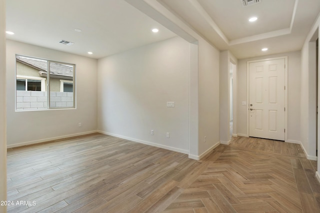 interior space featuring light hardwood / wood-style flooring