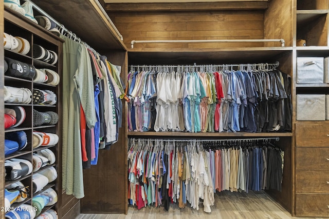 2625 N 24th St Unit 22, Mesa, AZ 85213 - walk in closet with wood finished floors