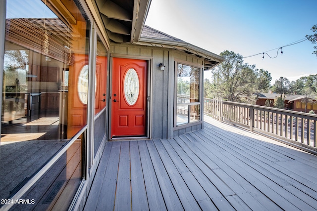 view of deck