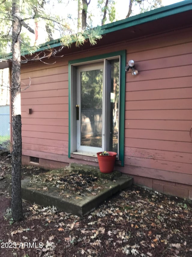 view of property entrance