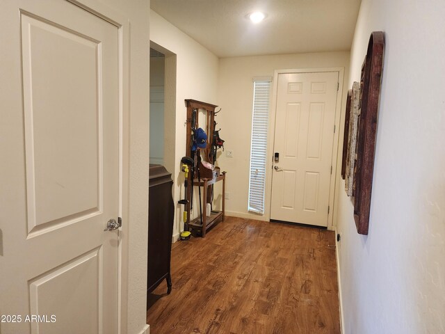 7251 E Grouse Ct, San Tan Valley, AZ 85143 - interior space featuring wood finished floors and baseboards