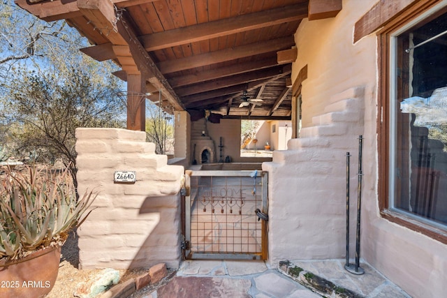view of patio