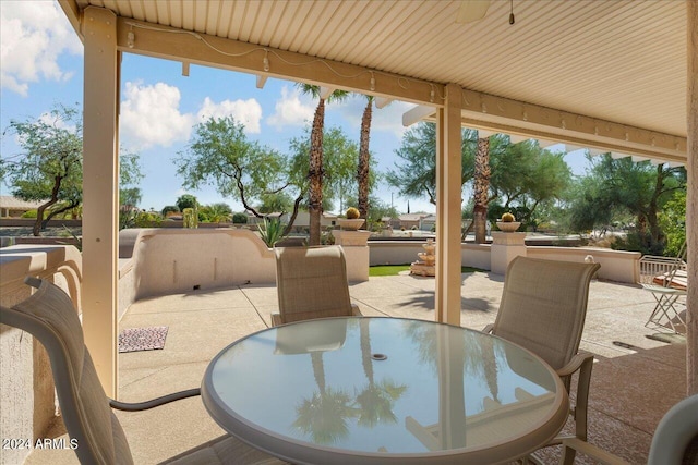 view of patio / terrace