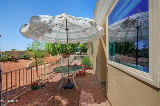5830 E Mckellips Rd Unit 2, Mesa, AZ 85215 - view of fenced backyard