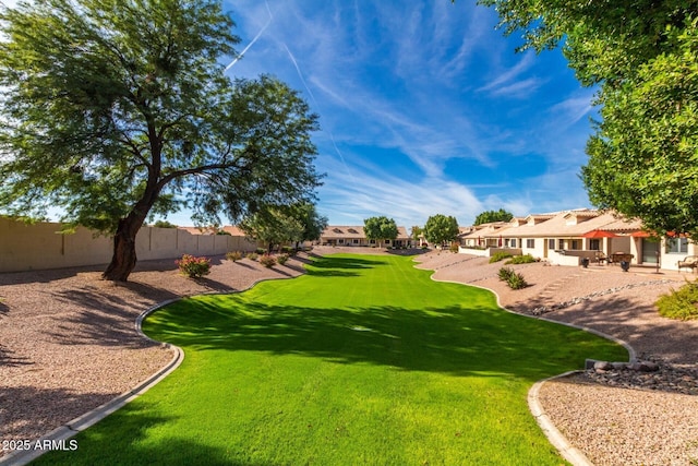 5830 E Mckellips Rd Unit 2, Mesa, AZ 85215 - view of yard with a residential view