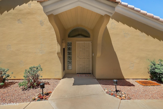 5830 E Mckellips Rd Unit 2, Mesa, AZ 85215 - view of exterior entry featuring stucco siding