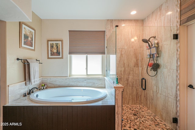 2041 E Palm Beach Dr, Chandler, AZ 85249 - bathroom featuring a bath and a stall shower