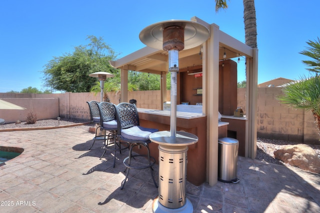 2041 E Palm Beach Dr, Chandler, AZ 85249 - fenced backyard featuring a patio area
