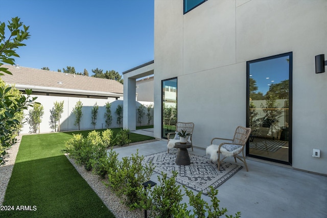 view of patio