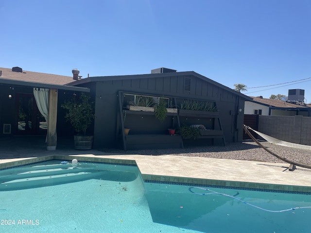 8520 E Mackenzie Dr, Scottsdale, AZ 85251 - outdoor pool with fence and a patio area