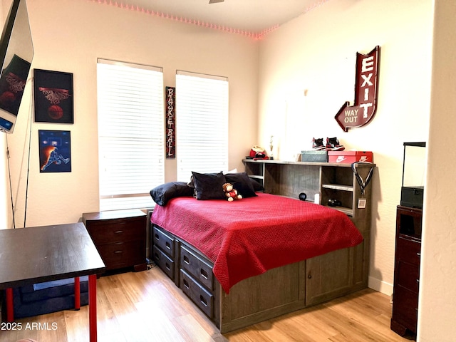3765 N Denny Way, Buckeye, AZ 85396 - bedroom with light wood finished floors