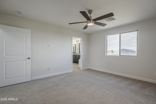 8518 S 8th Ln, Phoenix, AZ 85041 - unfurnished room with a ceiling fan, light carpet, baseboards, and a smoke detector