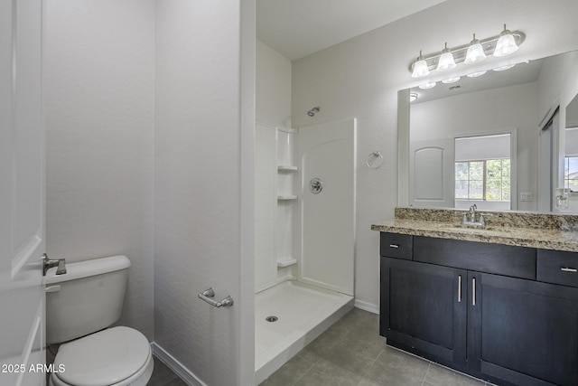 8518 S 8th Ln, Phoenix, AZ 85041 - bathroom with vanity, a shower, and toilet