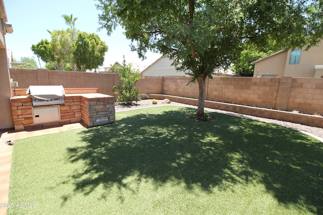 5437 W Bluefield Ave, Glendale, AZ 85308 - fenced backyard featuring area for grilling