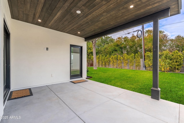 view of patio / terrace