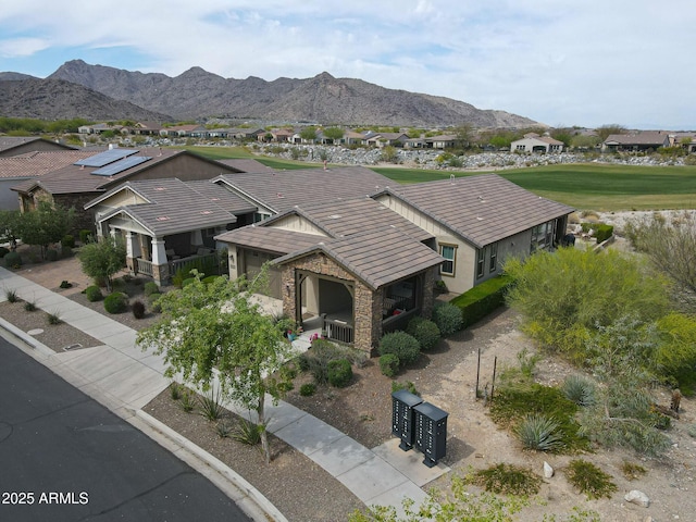 20702 W Hillcrest Blvd, Buckeye, AZ 85396 - mountain view with nearby suburban area
