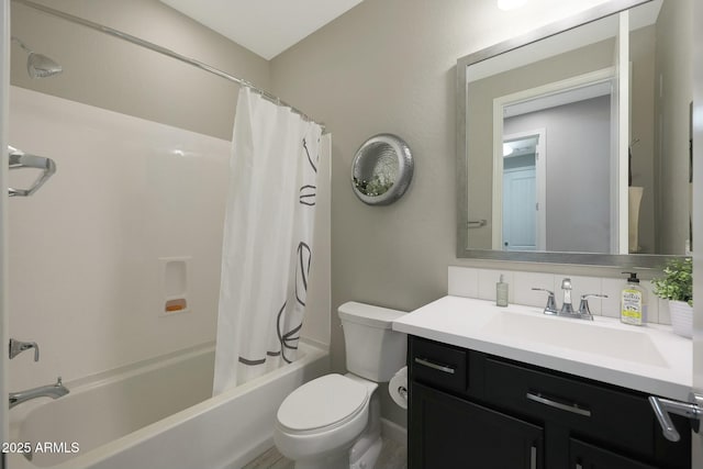 20702 W Hillcrest Blvd, Buckeye, AZ 85396 - full bathroom featuring vanity and shower / bath combo