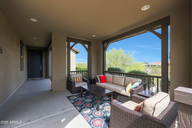 20702 W Hillcrest Blvd, Buckeye, AZ 85396 - view of patio featuring outdoor lounge area