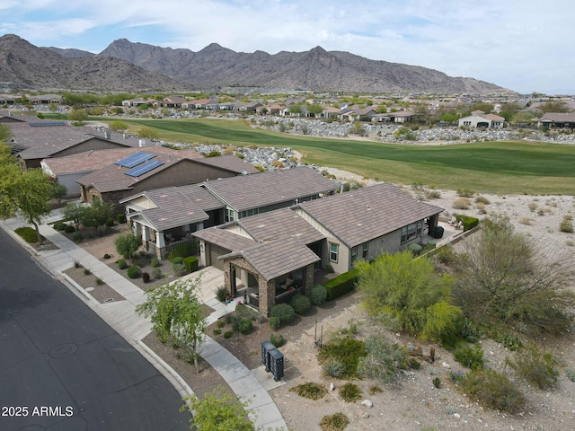 20702 W Hillcrest Blvd, Buckeye, AZ 85396 - view of mountain backdrop with a golf club and nearby suburban area